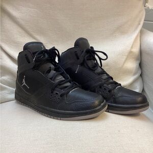 Jordan Black High-Top Sneakers